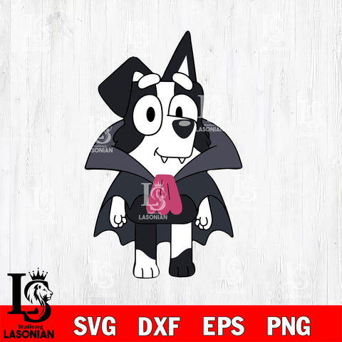 Bluey Halloween 11 Svg Eps Dxf Png File, Digital Download, Instant Download