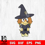 Bluey Halloween 12 Svg Eps Dxf Png File, Digital Download, Instant Download