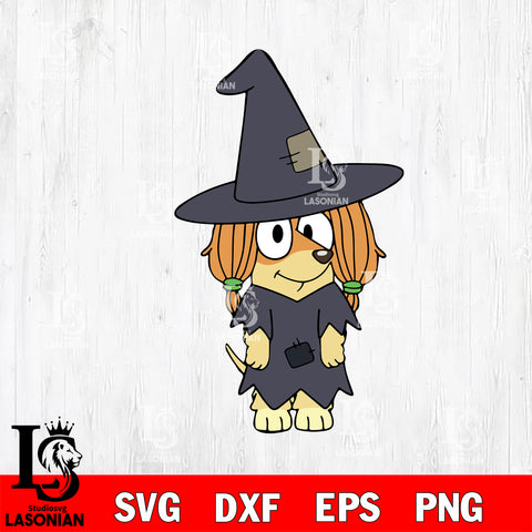 Bluey Halloween 12 Svg Eps Dxf Png File, Digital Download, Instant Download