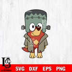 Bluey Halloween 15 Svg Eps Dxf Png File, Digital Download, Instant Download