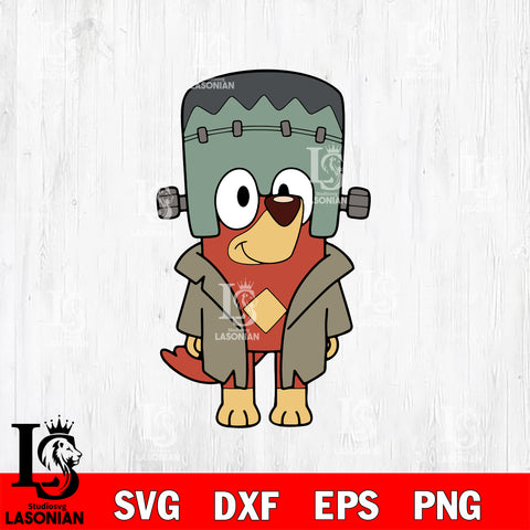 Bluey Halloween 15 Svg Eps Dxf Png File, Digital Download, Instant Download