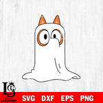 Bluey Halloween 17 Svg Eps Dxf Png File, Digital Download, Instant Download