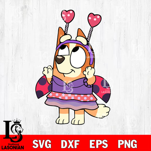 Bluey Halloween 20 1 Svg Eps Dxf Png File, Digital Download, Instant Download