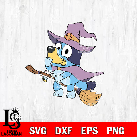 Bluey Halloween Svg Eps Dxf Png File, Digital Download, Instant Download