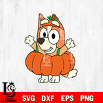 Bluey Halloween 9 Svg Eps Dxf Png File, Digital Download, Instant Download