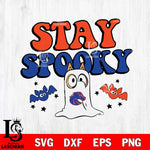 Boise State Broncos Bluey Halloween Stay Spooky Svg Eps Dxf Png File, Digital Download, Instant Download