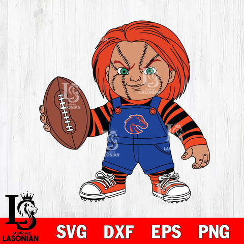 Boise State Broncos Chucky Horror 12 Svg Eps Dxf Png File, NCAA svg, Digital Download, Instant Download