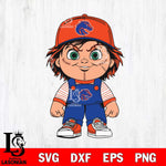 Boise State Broncos Chucky Horror Svg Eps Dxf Png File, NCAA svg, Digital Download, Instant Download