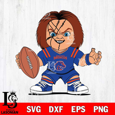 Boise State Broncos Chucky Horror 2 Svg Eps Dxf Png File, NCAA svg, Digital Download, Instant Download