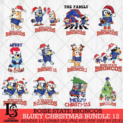 Boise State Broncos Disney NCAA Sport Bundle SVG PNG Svg Eps Dxf Png File, Digital Download