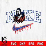 Boise State Broncos Ghostface Nike Svg Eps Dxf Png File, Digital Download, Instant Download