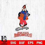 Boise State Broncos Goofy Player SVG DXF EPS PNG FILE,NCAA svg ,Football Digital Download,Instant Download, Silhouette