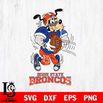 Boise State Broncos Goofy Sport Football SVG DXF EPS PNG FILE,NCAA svg ,Football Digital Download,Instant Download, Silhouette
