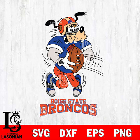 Boise State Broncos Goofy Sport Football SVG DXF EPS PNG FILE,NCAA svg ,Football Digital Download,Instant Download, Silhouette