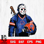 Boise State Broncos Jason Voorhees Horror 2 Svg Eps Dxf Png File, NCAA svg, Digital Download, Instant Download