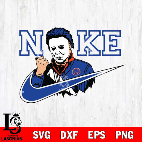 Boise State Broncos Michael Myers Nike Svg Eps Dxf Png File, Digital Download, Instant Download