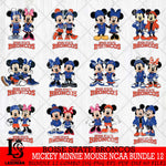 Boise State Broncos Mickey Minnie Mouse NCAA Bundle 12 Svg Eps Dxf Png File, Bundle NCAA svg , File Cut , Digital Download , Instant Download, Cut Svg Files