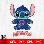 Boise State Broncos Stitch Mummy Svg Eps Dxf Png File, NCAA svg, Digital Download, Instant Download
