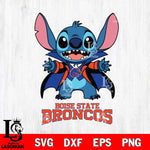 Boise State Broncos Stitch Vampire halloween Svg Eps Dxf Png File, NCAA svg, Digital Download, Instant Download