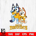 Boston Bruins Bluey Chilli Dance Mode Svg Eps Dxf Png File, Digital Download, Instant Download
