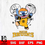 Boston Bruins Stitch Michael Halloween Svg Eps Dxf Png File, Digital Download, Instant Download