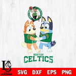 Boston Celtics Bluey Chilli Dance Svg Eps Dxf Png File, Digital Download, Instant Download