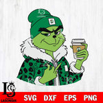 Boston Celtics Boujee Grinch 7 Svg Eps Dxf Png File, Digital Download, Instant Download