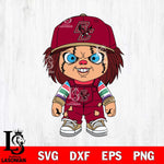Boston College Eagles Chucky Football Horror Halloween Svg Eps Dxf Png File, NCAA svg, Digital Download, Instant Download
