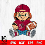 Boston College Eagles Chucky Horror 3 Svg Eps Dxf Png File, NCAA svg, Digital Download, Instant Download