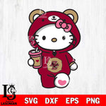 Boston College Eagles Cute Hello Kitty Svg Eps Dxf Png File, Digital Download, Instant Download