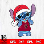 Boston College Eagles Cute Stitch Christmas Svg Eps Dxf Png File, Digital Download, Instant Download