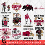 Boston College Eagles Fathers Day NCAA Bundle 12 Svg Eps Dxf Png File, Digital Download, Instant Download