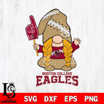 Boston College Eagles Gnomes Fan Svg Eps Dxf Png File, Digital Download, Instant Download