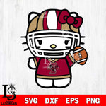 Boston College Eagles Hello Kitty sport 9 Svg Eps Dxf Png File, NCAA svg, Digital Download, Instant Download