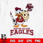 Boston College Eagles Jason Voorhees 12 Svg Eps Dxf Png File, Digital Download