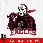 Boston College Eagles Jason Voorhees Horror 12 Svg Eps Dxf Png File, NCAA svg, Digital Download, Instant Download