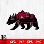 Boston College Eagles My Dad Walk With Me Svg Eps Dxf Png File, Digital Download, Instant Download