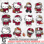 Boston College Eagles NCAA Bundle 12 Svg Eps Dxf Png File, NCAA svg, Digital Download, Instant Download