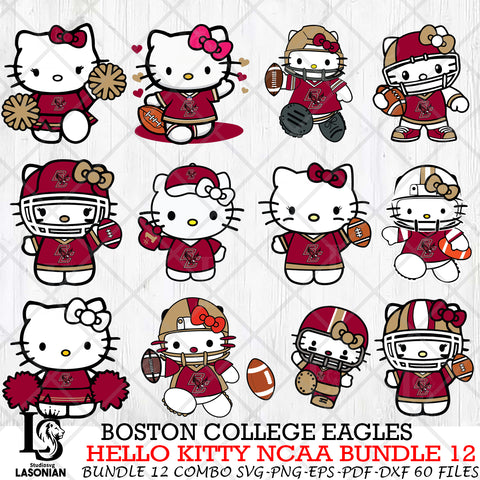 Boston College Eagles NCAA Bundle 12 Svg Eps Dxf Png File, NCAA svg, Digital Download, Instant Download