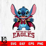 Boston College Eagles Stitch Vampire halloween Svg Eps Dxf Png File, NCAA svg, Digital Download, Instant Download