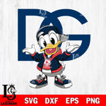 Boston Red Sox Dolce And Gabbana Donald Duck Disney Svg Eps Dxf Png File, Digital Download, Instant Download
