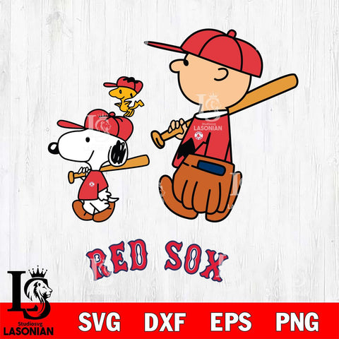 Boston Red Sox Peanuts Top Sport Svg Eps Dxf Png File, MLB File Cut,Digital Download,Instant Download,MLB Svg Files