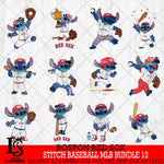 Boston Red Sox Stitch Baseball MLB Bundle 12 SVG DXF EPS PNG FILE, bundle MLB File Cut, Digital Download,Instant Download, Silhouette, Cricut