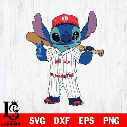 Boston Red Sox Stitch Bat Shoulder SVG DXF EPS PNG FILE, MLB File Cut, Digital Download,Instant Download, Silhouette, Stitch Cricut