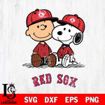 Boston Red Sox snoopy and charlie brown sit baseball Svg Eps Dxf Png File, MLB File Cut,Digital Download,Instant Download,MLB Svg Files