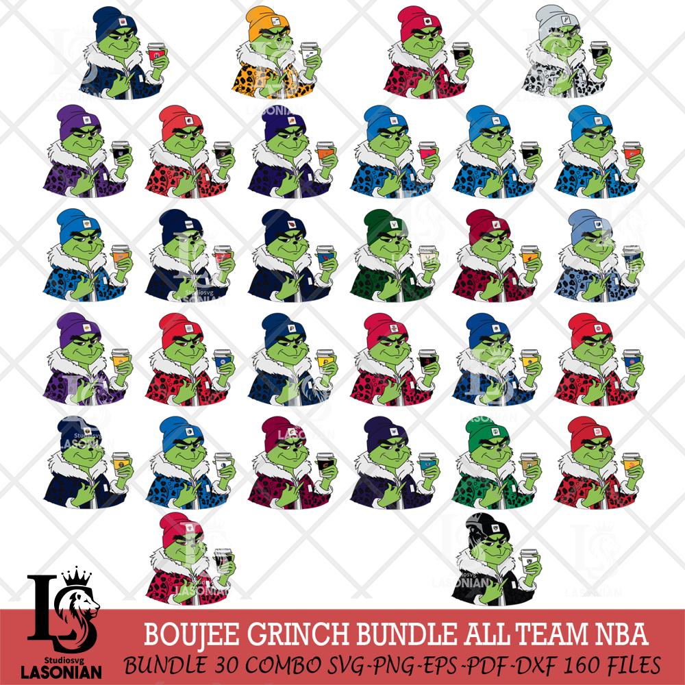 Boujee Grinch 7 NBA ALL TEAM – lasoniansvg