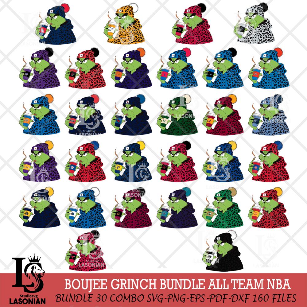 Boujee Grinch 8 NBA ALL TEAM – lasoniansvg