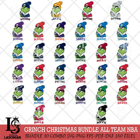 Boujee Grinch Christmas NBA Cut Files Cricut, Svg Dxf Eps Png file , Silhouette
