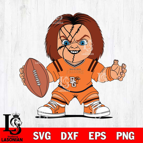 Bowling Green Falcons Chucky Horror 2 Svg Eps Dxf Png File, NCAA svg, Digital Download, Instant Download