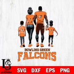 Bowling Green Falcons Family Love Rugby SVG DXF EPS PNG FILE,NCAA SVG, Father day Digital Download,Instant Download, Silhouette